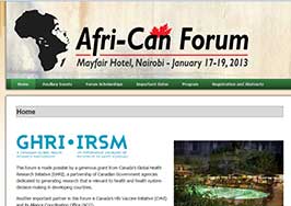 African Forum Website